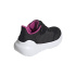 Chaussures Enfant adidas Tensaur Run 3.0 Noir/Noir/Fuchsia