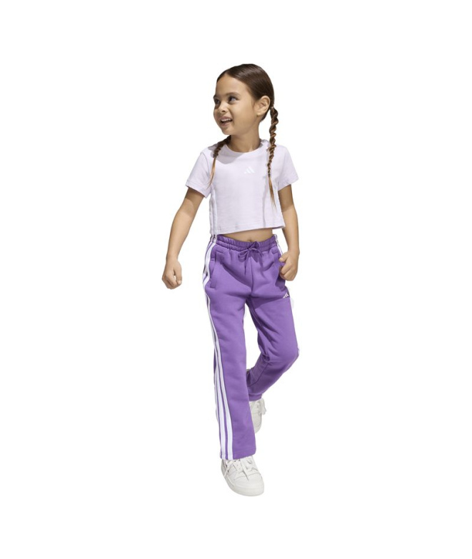 Ensemble adidas Essentials Enfant Lavande / Blanc
