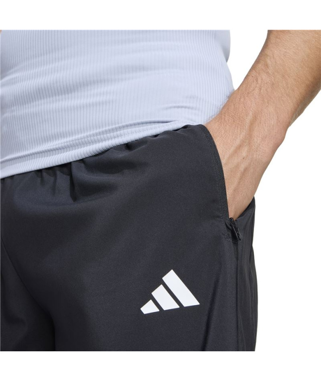Camiseta Fitness adidas Po Es Rib, Homem cinza.