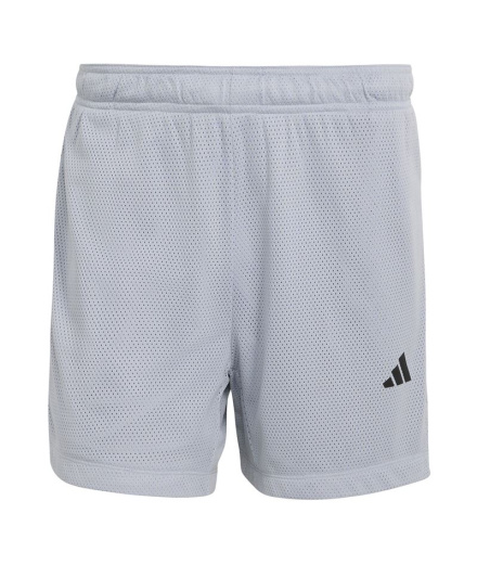 Pantalones de Fitness adidas Po Es Mesh Hombre Gris