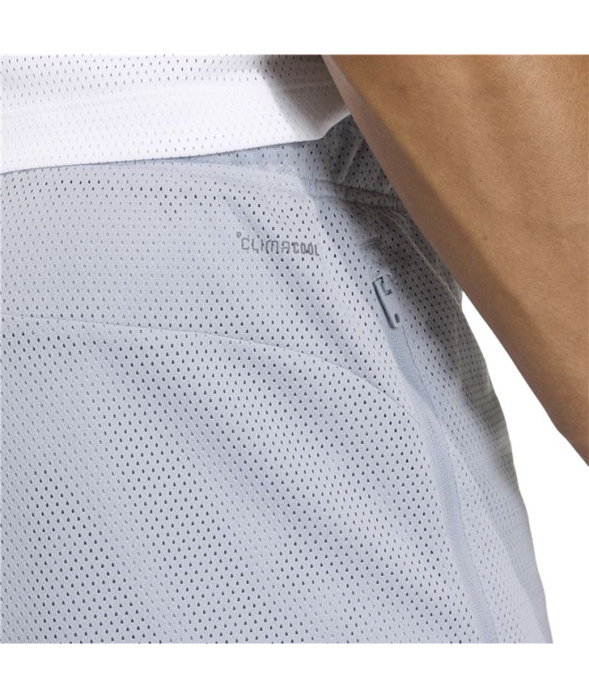Pantalons Fitness adidas Po Es Mesh Homme gris