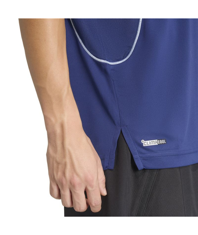 T-shirt Fitness adidas Tech App Homme bleu foncé
