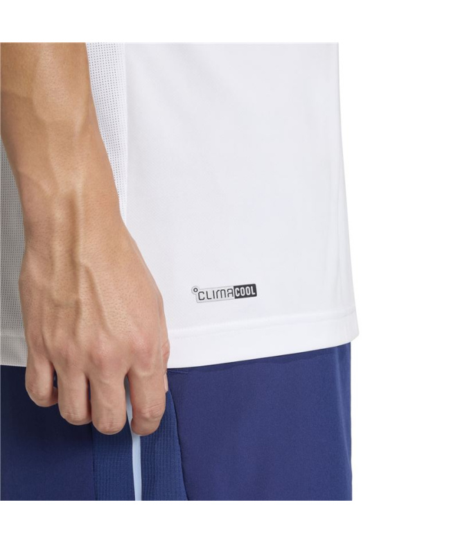 T-shirt Fitness adidas Tech App Gf Homme blanc