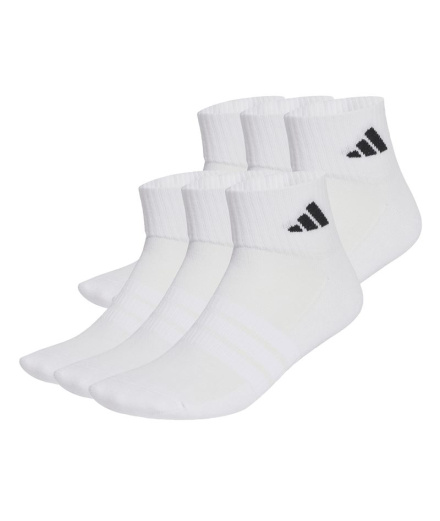 Calcetines adidas Ess Ank 6Pp Blanco/Negro