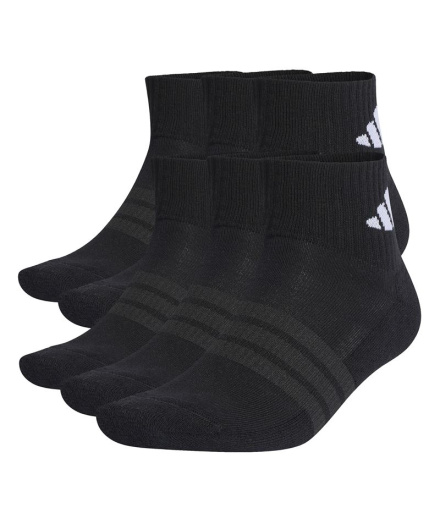 Chaussettes adidas Ess Ank 6Pp Noir/Blanc