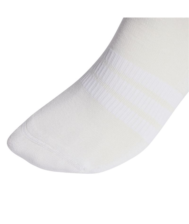 Chaussettes adidas Ess Crw 6Pp blanches/noires
