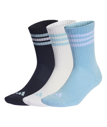 Calcetines adidas 3 Bandas Ess Crw 3P Maosno/Azul/Blanco
