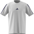 Camiseta Homem adidas 3-Stripes SJ WC branca/cinza/cinza/cinza