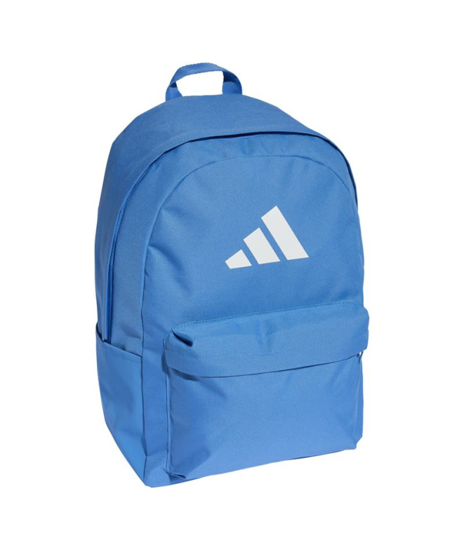 Mochila adidas Classic Bars Azul/Branca