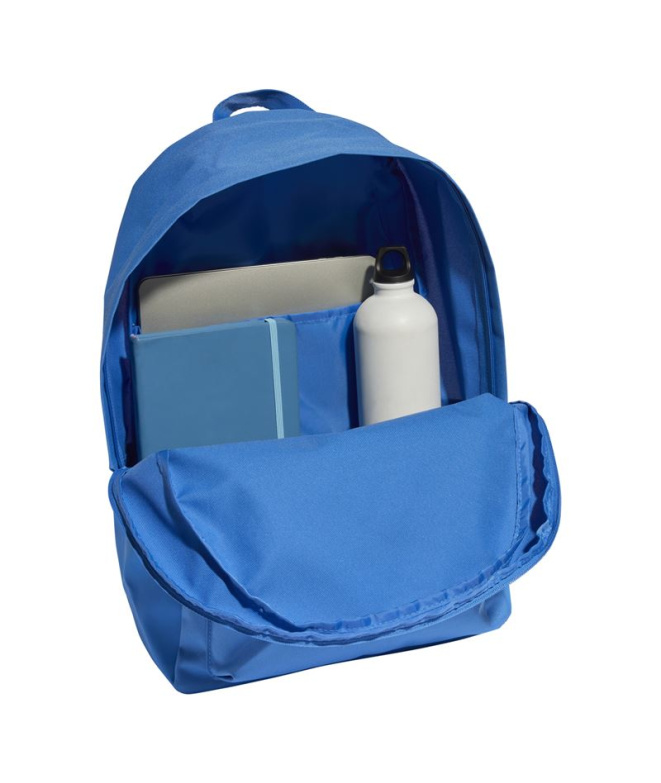 Mochila adidas Classic Bars Azul/Branca