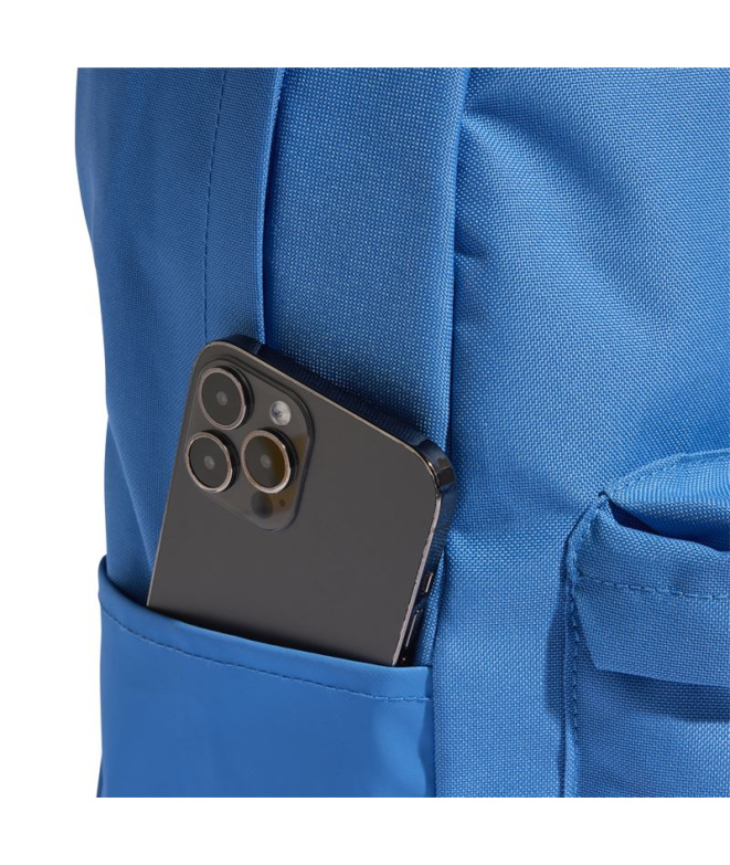 Mochila adidas Classic Bars Azul/Branca
