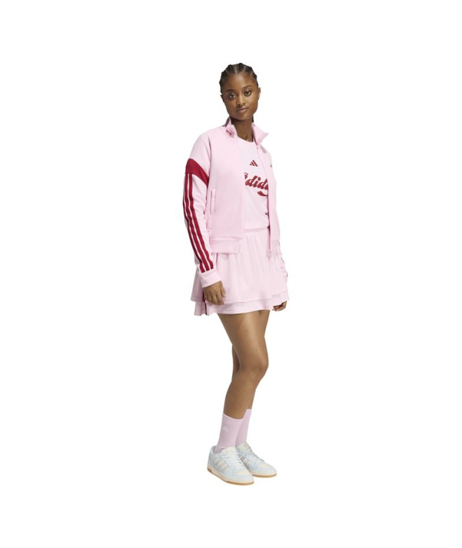 Veste adidas Her Tt Femme rose/marron