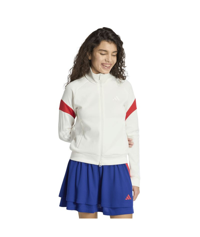 Veste adidas Her Tt Femme , blanche/tmcord/blanche