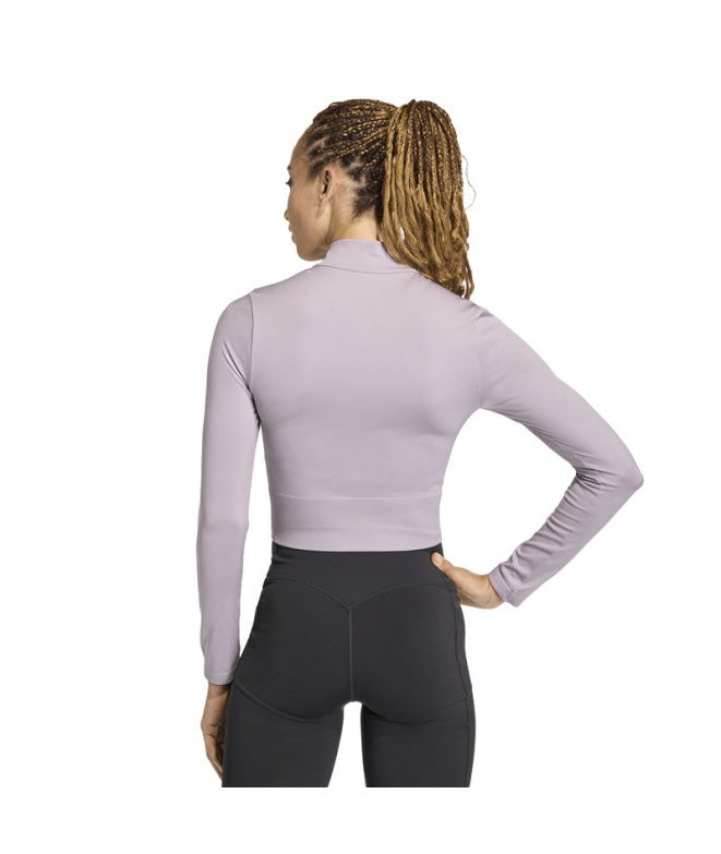 Sudadera de Fitness adidas We Knit Mujer Lila