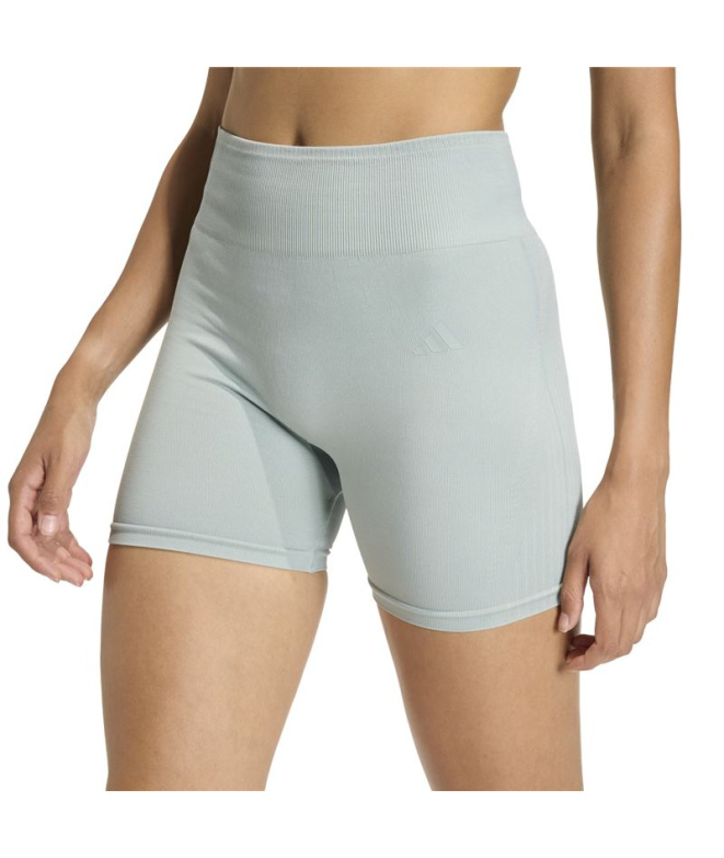 Malhas Fitness Mulher adidas We Knit 4In Sh Sama