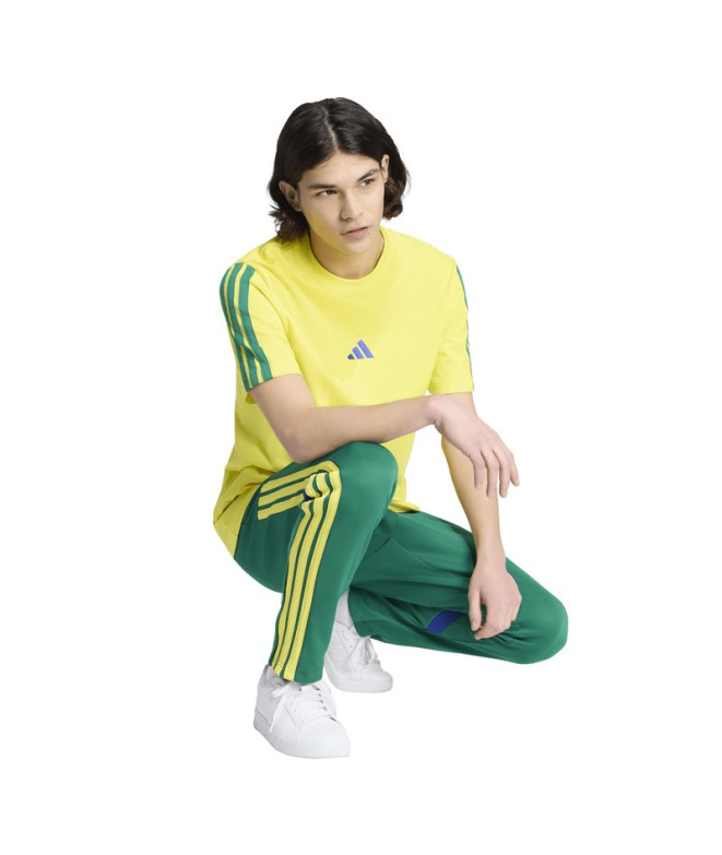 Pantalons Homme adidas Tiro Np Vert/Bleu/Jaune
