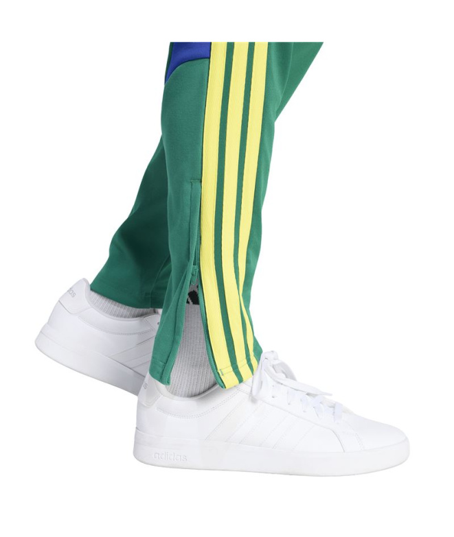 Pantalons Homme adidas Tiro Np Vert/Bleu/Jaune