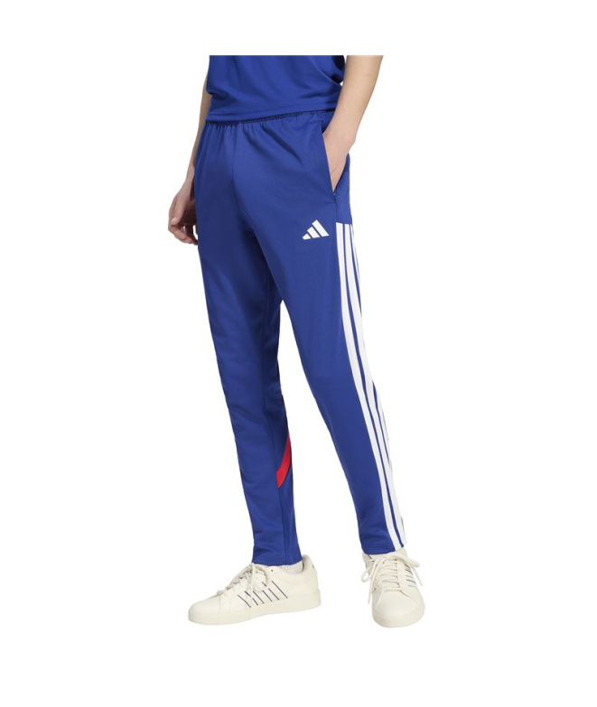Calça adidas Tiro Np Homem Tinmis/Bordô/Branco