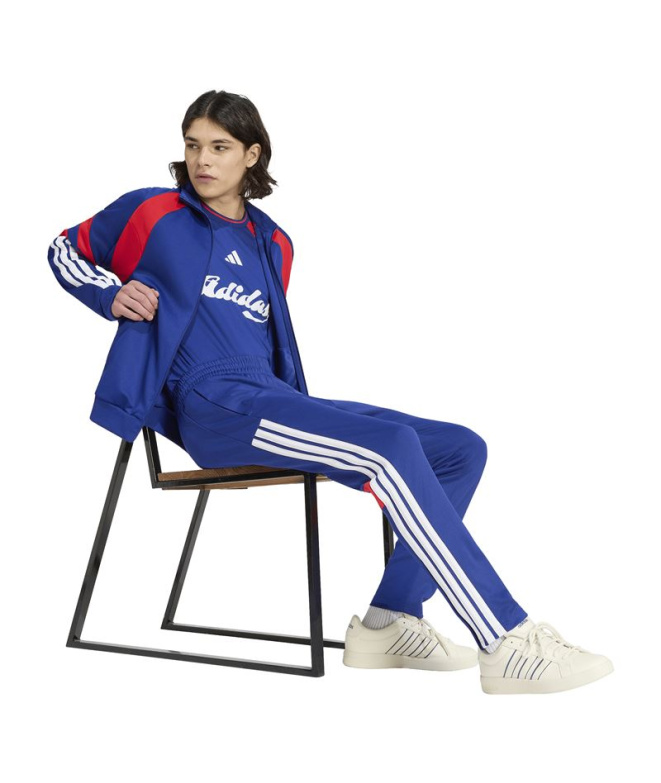 Calça adidas Tiro Np Homem Tinmis/Bordô/Branco