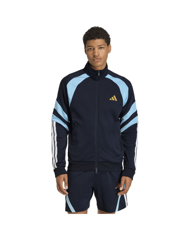 Veste Homme adidas Tiro Np Tt Maosno/Bleu/Blanc