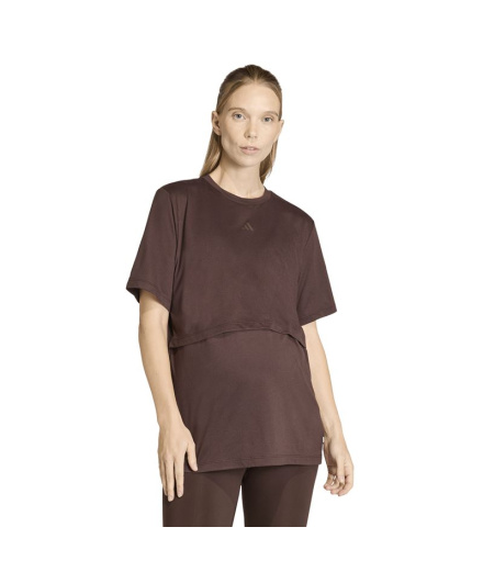 Camiseta de Fitness adidas Mat T-Shirt Mujer Caau
