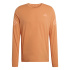 Chemise Running orange Adidas Adi365/ LS Homme