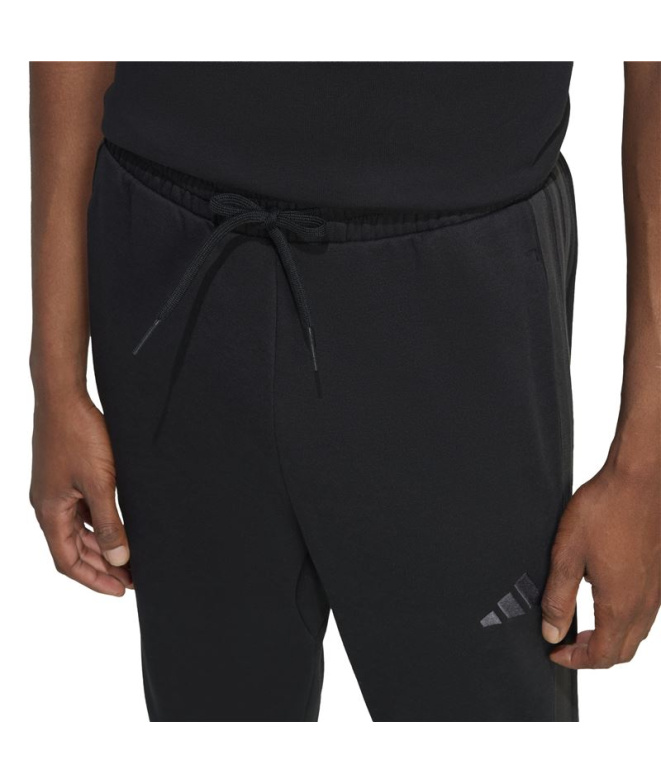 Pantalons Homme adidas 3Stripes FL TC Noir/Carbone