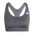 Sutiã esportivo Fitness Mulher adidas Opt Essh Ms Bra cinza