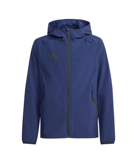 Chaqueta de Fútbol adidas Tt Wb Infantil Azul/Negro