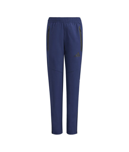 Pantalones de Fútbol adidas Tt Infantil Azul/Negro