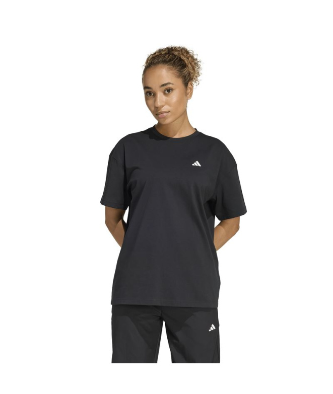 T-shirt Fitness Femme adidas Pwr Ess noir