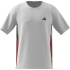 Camiseta adidas We Bas 3 Stripes Fitness Homem Branca/Escmej
