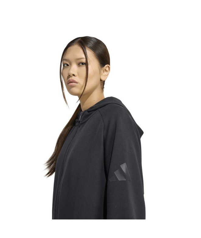 Veste adidas SL Fz Hd Femme noire