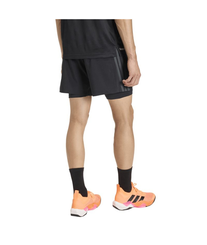 Pantalons Fitness adidas Teches 2In1 Sho Homme...