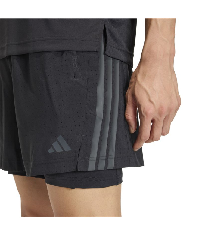 Pantalons Fitness adidas Teches 2In1 Sho Homme...