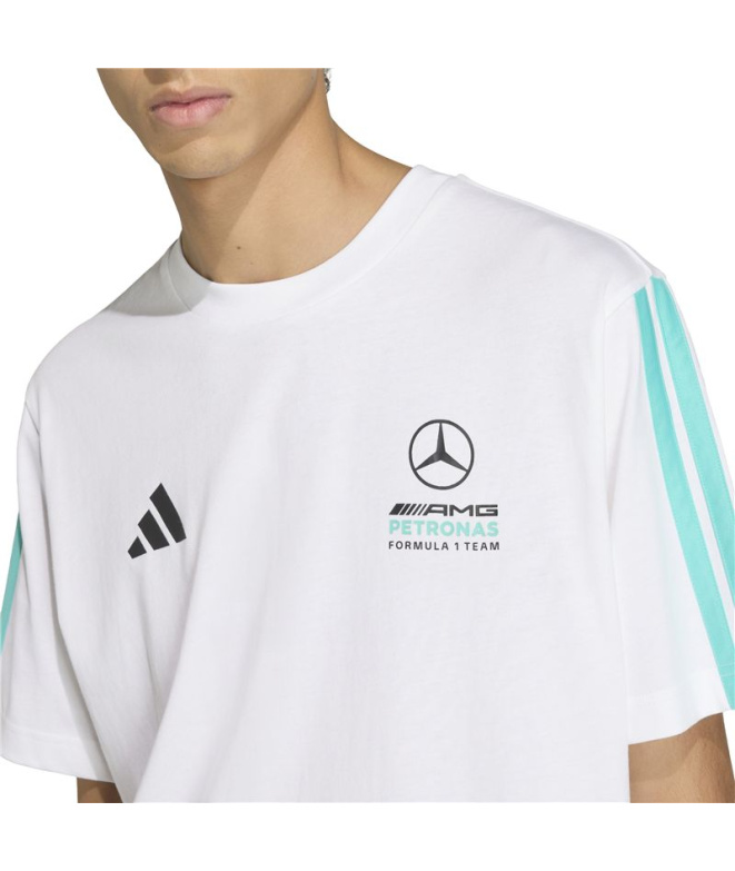 T-shirt adidas Mer DNA Homme blanc/semmen