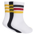 Chaussettes Enfant Adidas 3Stripes 3P blanches/noires/dorées