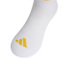 Calcetines Adidas 3Stripes 3P Infantil Blanco/Negro/Dorado