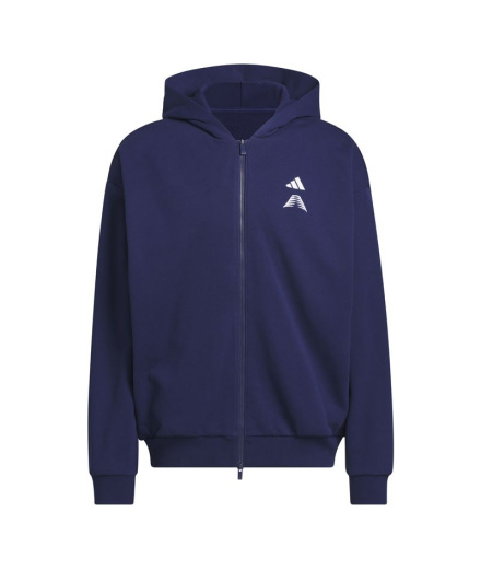 Sudadera de Baloncesto adidas Anted Fz Azul Oscuro