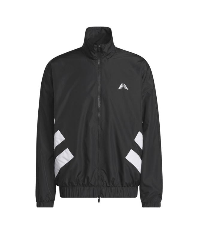 Chaqueta de Baloncesto adidas Anted Trk Negro