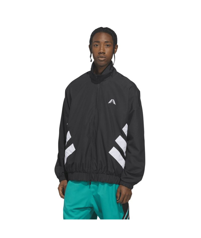 Chaqueta de Baloncesto adidas Anted Trk Negro