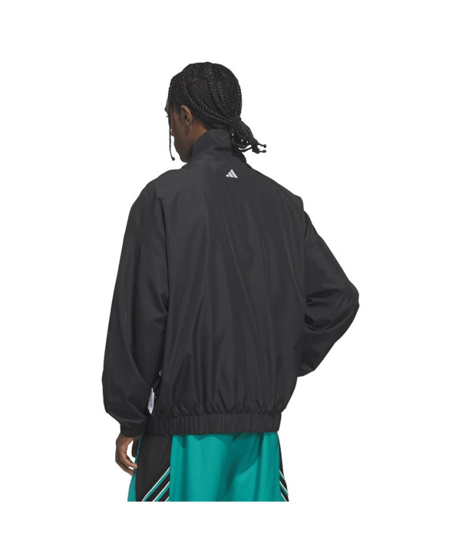 Chaqueta de Baloncesto adidas Anted Trk Negro