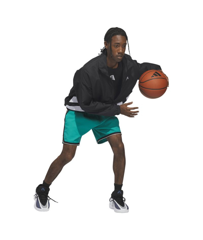 Chaqueta de Baloncesto adidas Anted Trk Negro