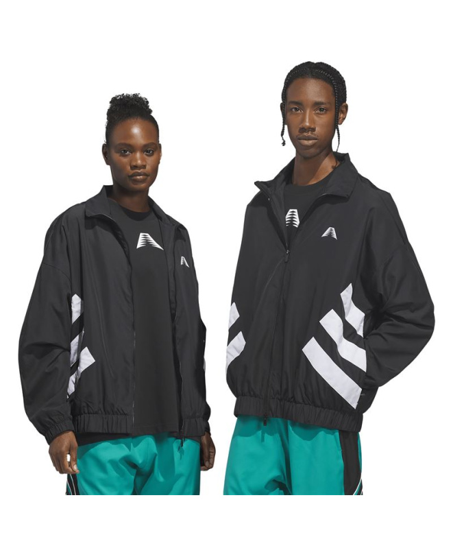 Chaqueta de Baloncesto adidas Anted Trk Negro
