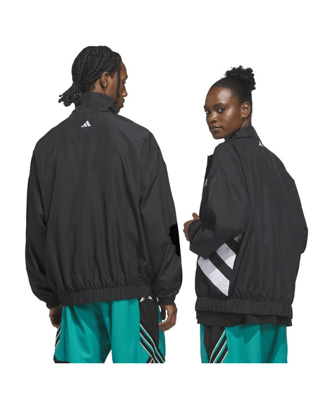 Chaqueta de Baloncesto adidas Anted Trk Negro