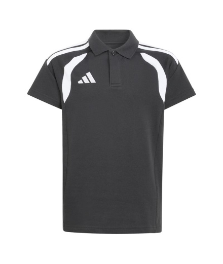 Polo Football Enfant adidas Tiro26L Swpoloy Noir/Blanc