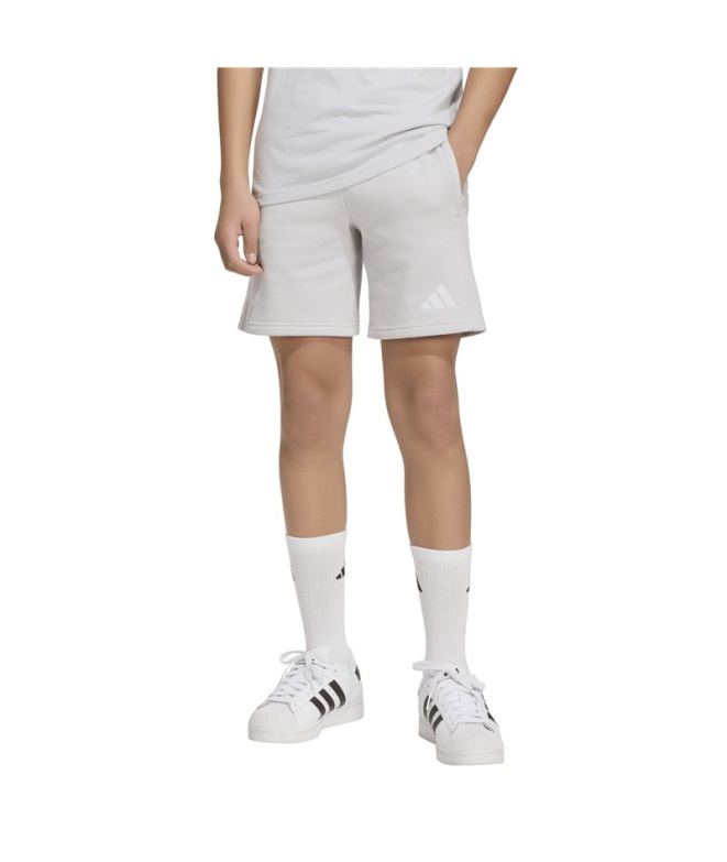 Calça Futebol Infantil adidas Entrada26 brancas