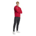 Sweat Football adidas Entrada26 à fermeture éclair intégrale Homme rouge et blanc