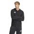 Moletom Futebol Homem adidas Entrada26 com zíper frontal, preto/branco