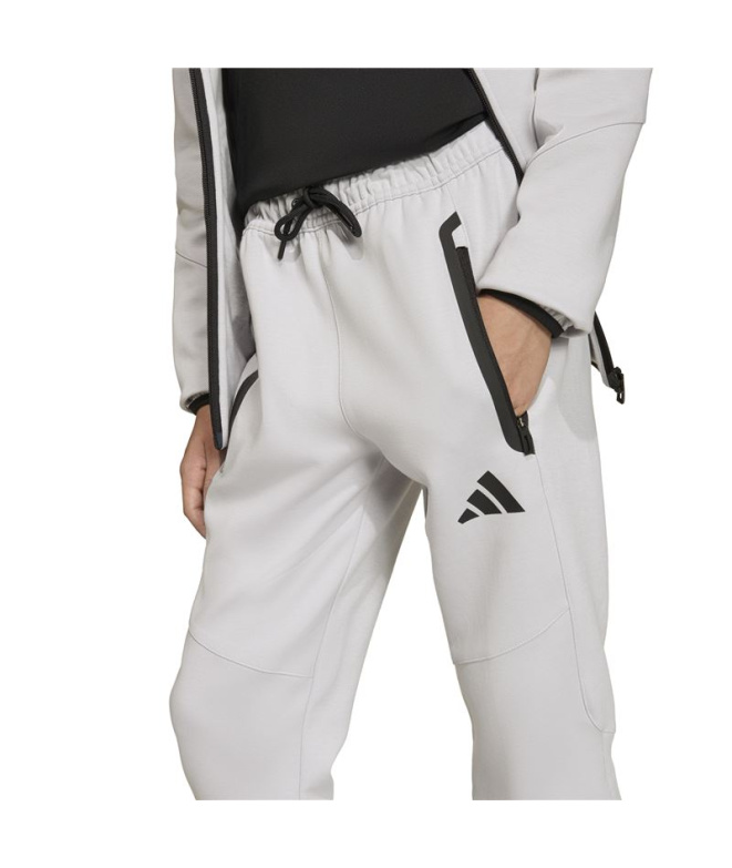 Pantalons Football Enfant adidas Tiro Travel gris